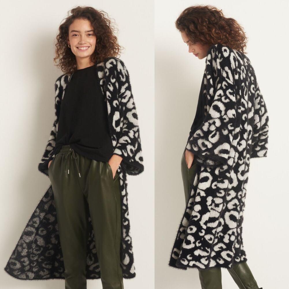 Anthropologie Akemi + Kin Sigrid Duster Kimono Sweater Womens One Size O/S